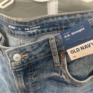 Old Navy high rise O.G. Straight Jeans